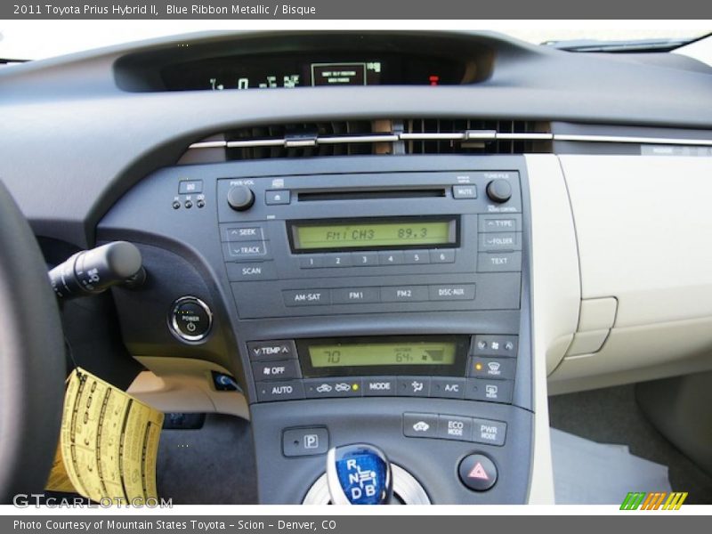 Blue Ribbon Metallic / Bisque 2011 Toyota Prius Hybrid II