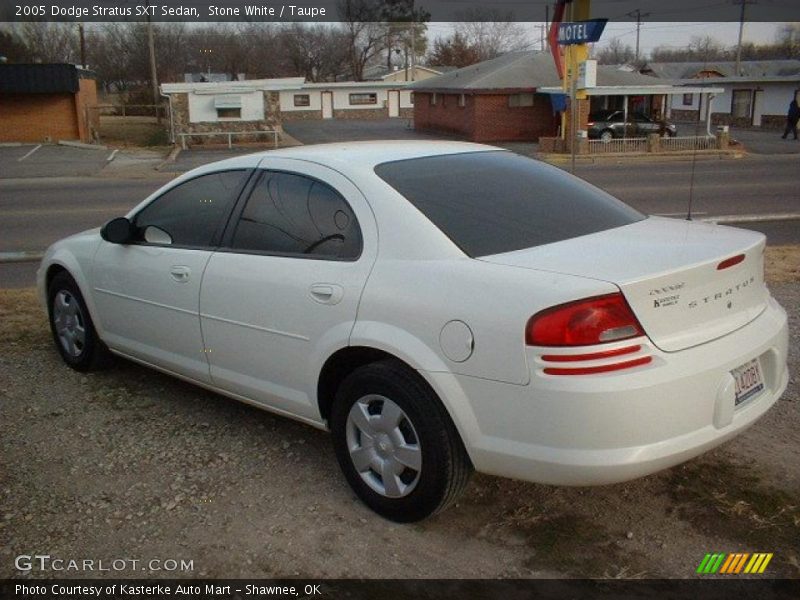 Stone White / Taupe 2005 Dodge Stratus SXT Sedan