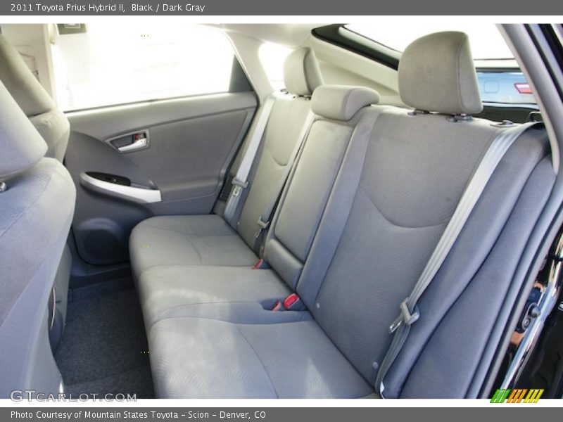 Black / Dark Gray 2011 Toyota Prius Hybrid II