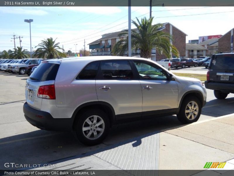 Bright Silver / Gray 2011 Kia Sorento LX