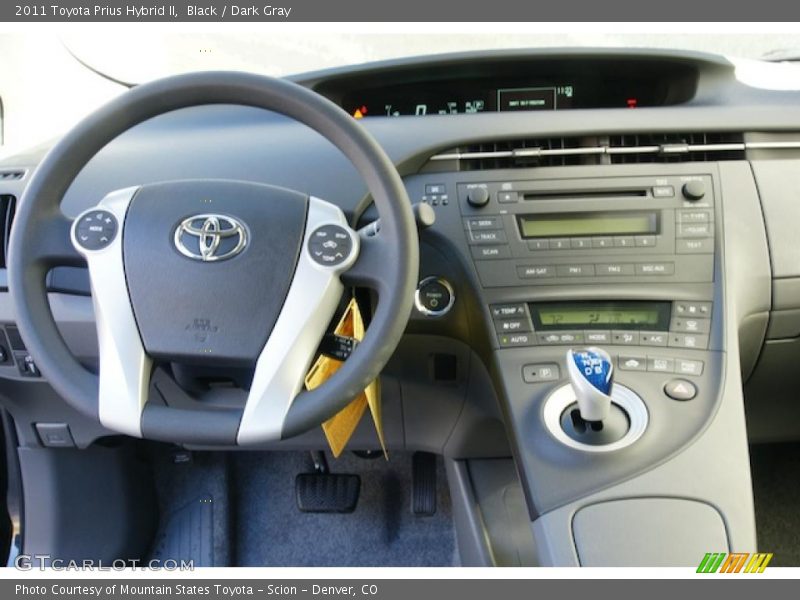 Black / Dark Gray 2011 Toyota Prius Hybrid II