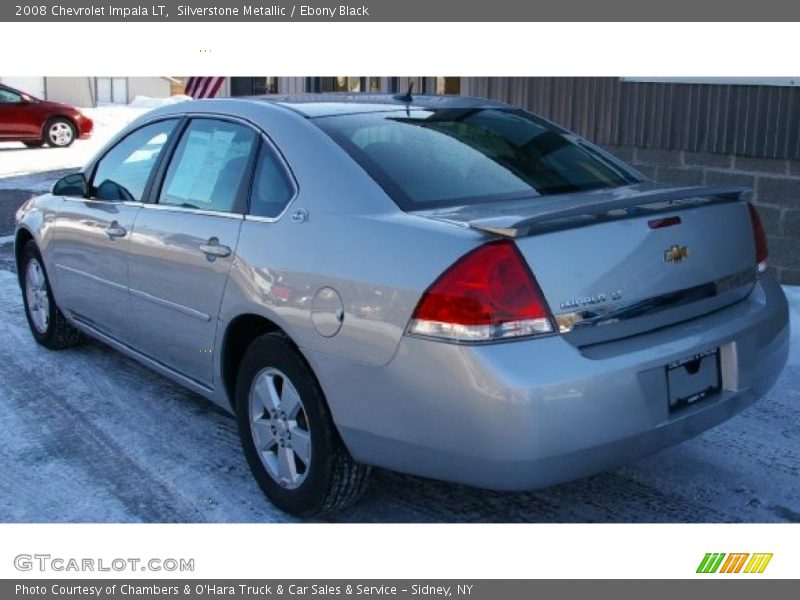 Silverstone Metallic / Ebony Black 2008 Chevrolet Impala LT