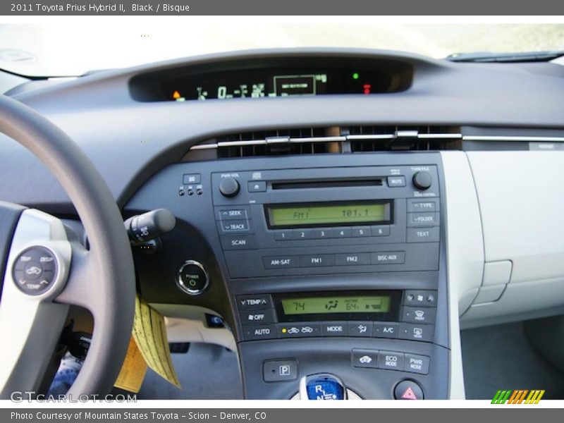 Black / Bisque 2011 Toyota Prius Hybrid II