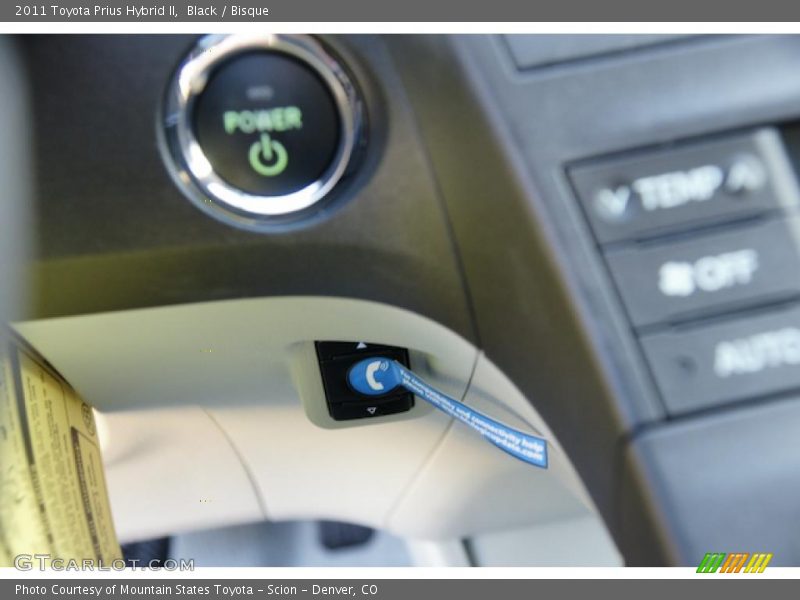 Black / Bisque 2011 Toyota Prius Hybrid II