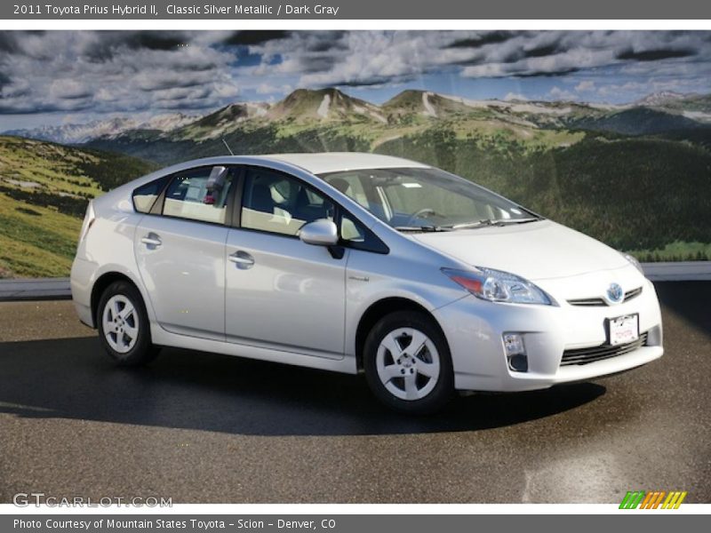 Classic Silver Metallic / Dark Gray 2011 Toyota Prius Hybrid II