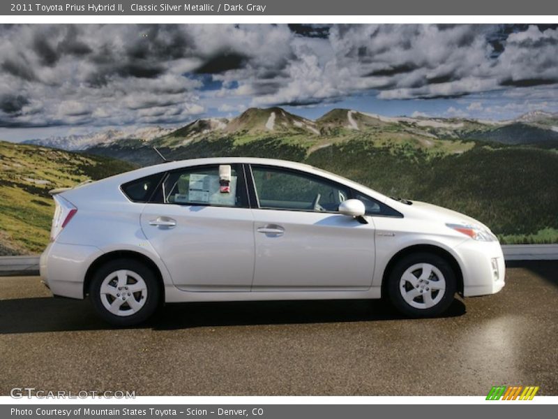 Classic Silver Metallic / Dark Gray 2011 Toyota Prius Hybrid II