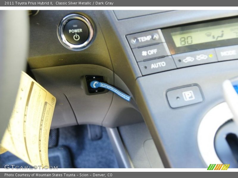 Classic Silver Metallic / Dark Gray 2011 Toyota Prius Hybrid II