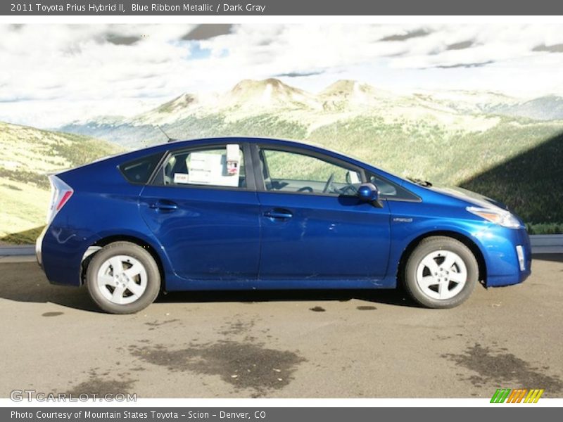 Blue Ribbon Metallic / Dark Gray 2011 Toyota Prius Hybrid II