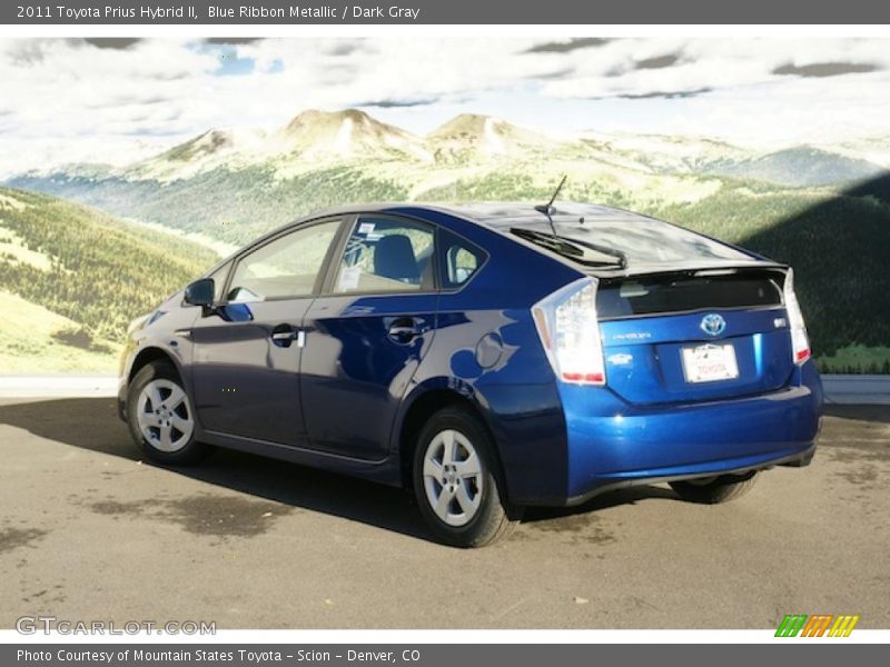 Blue Ribbon Metallic / Dark Gray 2011 Toyota Prius Hybrid II