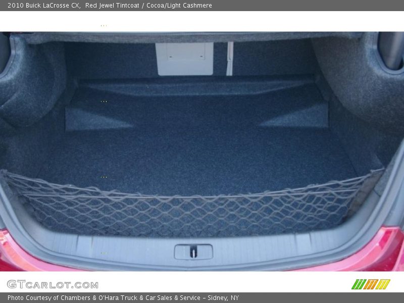 Red Jewel Tintcoat / Cocoa/Light Cashmere 2010 Buick LaCrosse CX