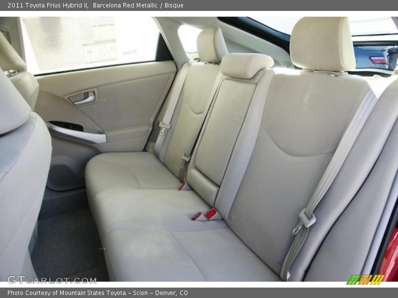 Barcelona Red Metallic / Bisque 2011 Toyota Prius Hybrid II