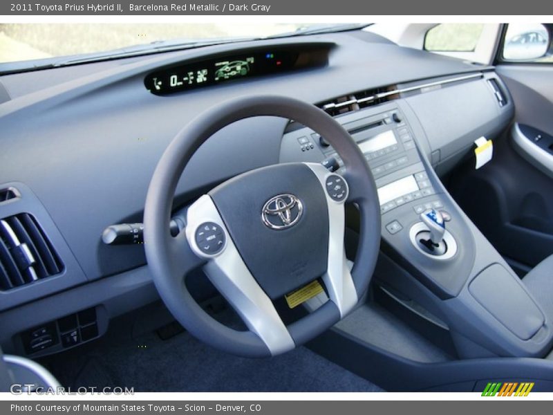 Dashboard of 2011 Prius Hybrid II