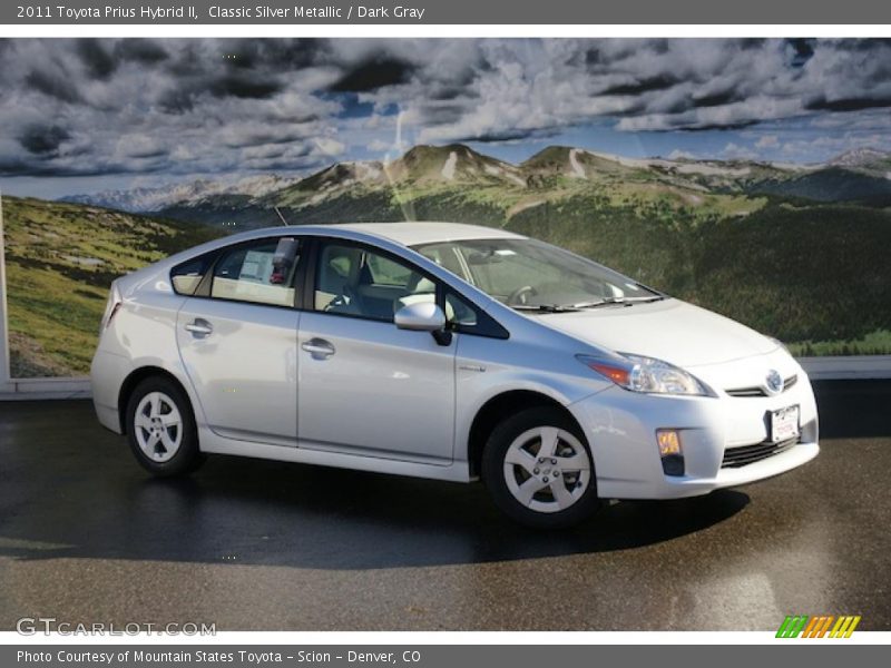 Classic Silver Metallic / Dark Gray 2011 Toyota Prius Hybrid II