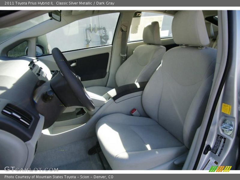 Classic Silver Metallic / Dark Gray 2011 Toyota Prius Hybrid II