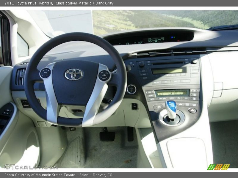 Classic Silver Metallic / Dark Gray 2011 Toyota Prius Hybrid II