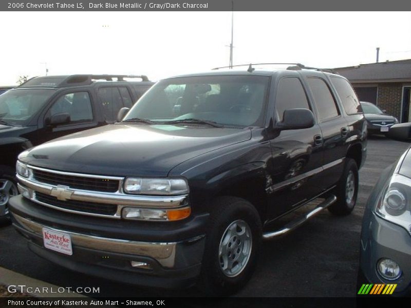Dark Blue Metallic / Gray/Dark Charcoal 2006 Chevrolet Tahoe LS
