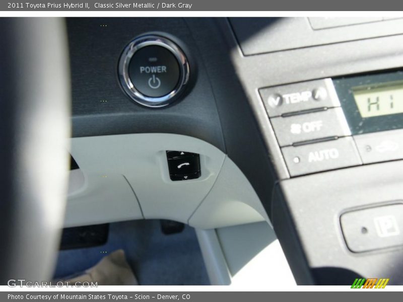 Classic Silver Metallic / Dark Gray 2011 Toyota Prius Hybrid II