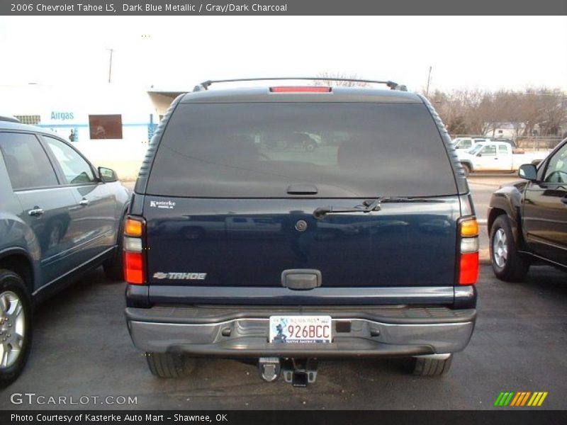 Dark Blue Metallic / Gray/Dark Charcoal 2006 Chevrolet Tahoe LS