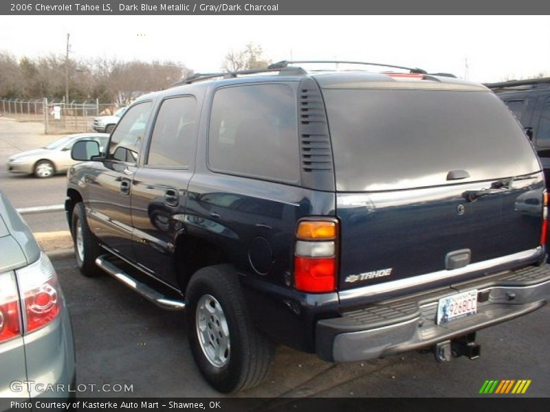 Dark Blue Metallic / Gray/Dark Charcoal 2006 Chevrolet Tahoe LS