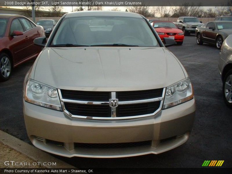 Light Sandstone Metallic / Dark Khaki/Light Graystone 2008 Dodge Avenger SXT