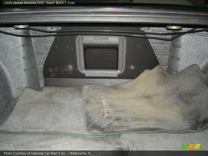 Super Black / Gray 1996 Nissan Maxima GXE