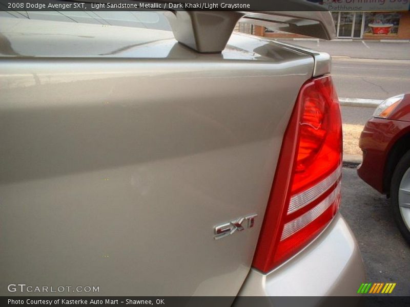 Light Sandstone Metallic / Dark Khaki/Light Graystone 2008 Dodge Avenger SXT