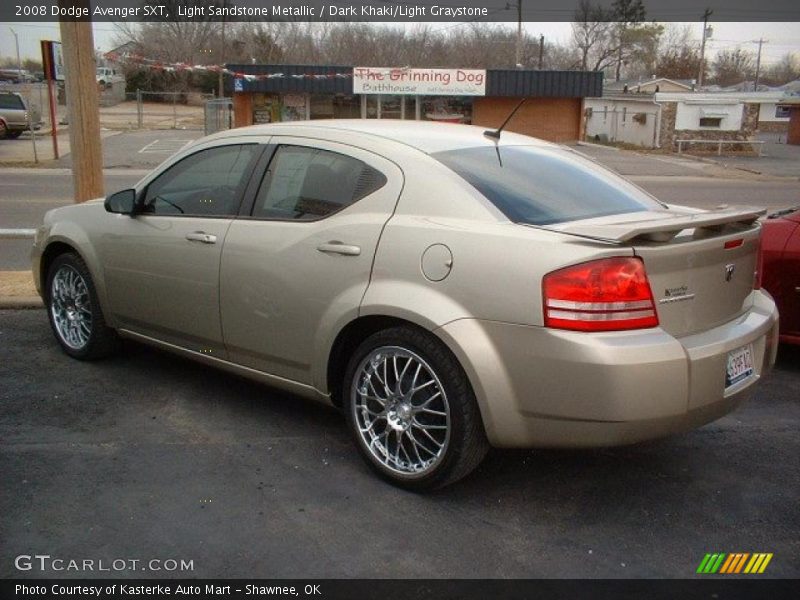 Light Sandstone Metallic / Dark Khaki/Light Graystone 2008 Dodge Avenger SXT
