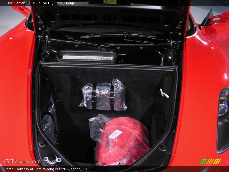 Red / Beige 2006 Ferrari F430 Coupe F1