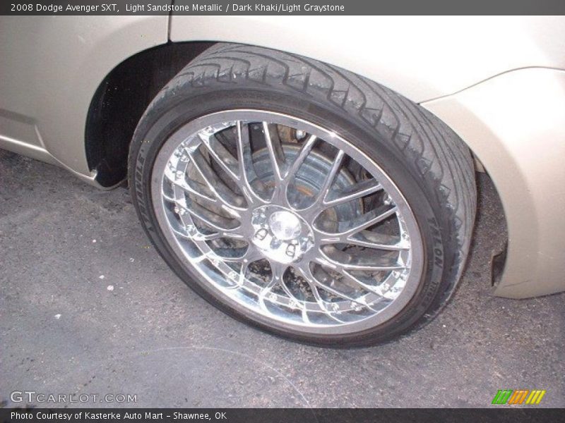 Light Sandstone Metallic / Dark Khaki/Light Graystone 2008 Dodge Avenger SXT
