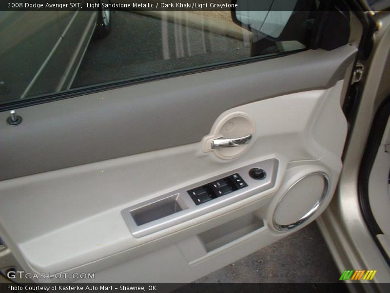 Light Sandstone Metallic / Dark Khaki/Light Graystone 2008 Dodge Avenger SXT