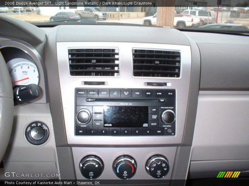 Light Sandstone Metallic / Dark Khaki/Light Graystone 2008 Dodge Avenger SXT