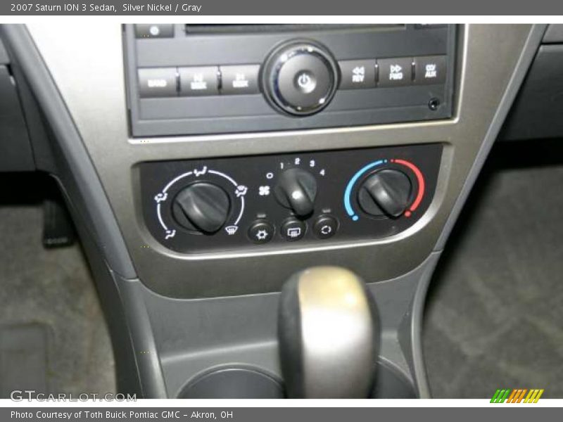 Silver Nickel / Gray 2007 Saturn ION 3 Sedan