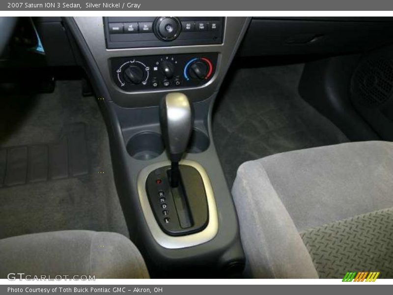 Silver Nickel / Gray 2007 Saturn ION 3 Sedan