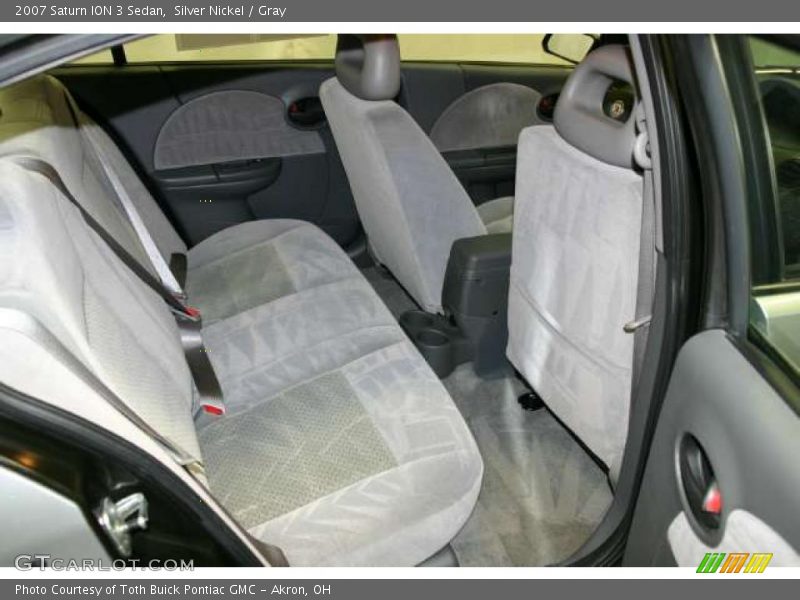 Silver Nickel / Gray 2007 Saturn ION 3 Sedan