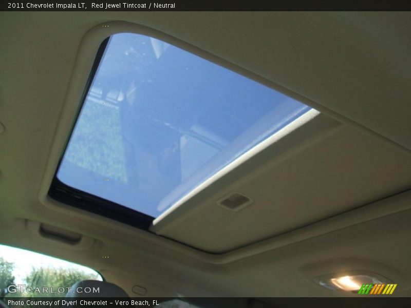 Red Jewel Tintcoat / Neutral 2011 Chevrolet Impala LT