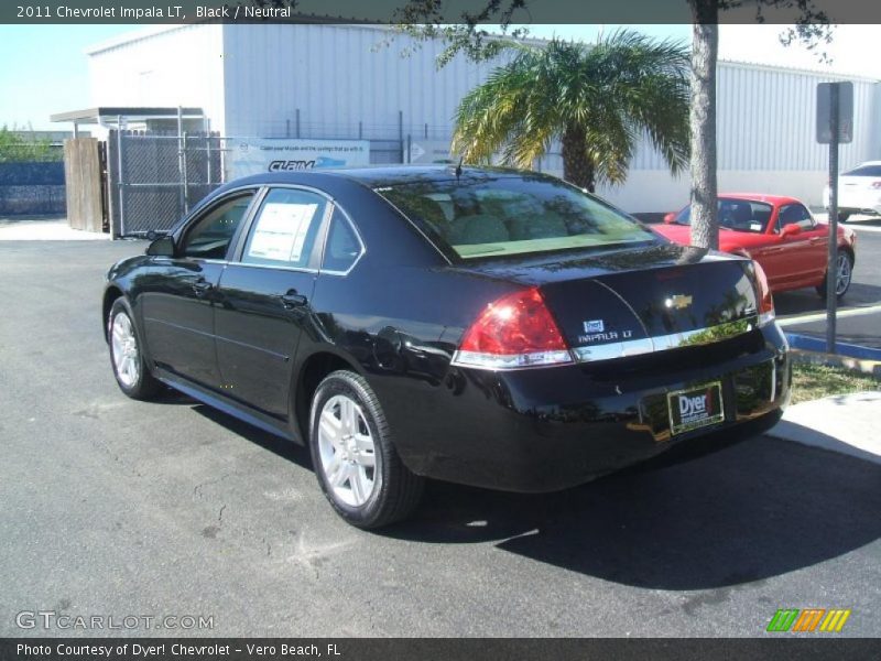 Black / Neutral 2011 Chevrolet Impala LT
