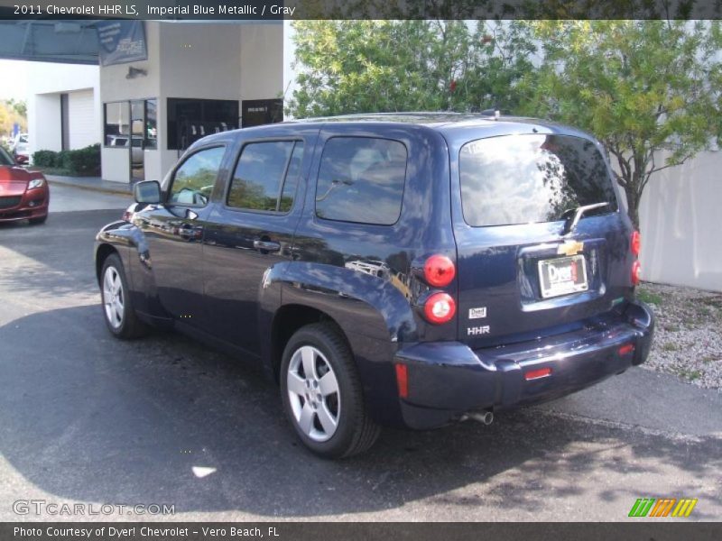 Imperial Blue Metallic / Gray 2011 Chevrolet HHR LS