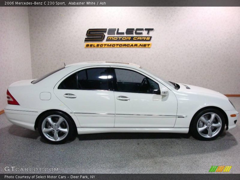 Alabaster White / Ash 2006 Mercedes-Benz C 230 Sport