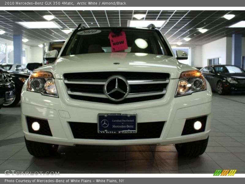 Arctic White / Almond/Black 2010 Mercedes-Benz GLK 350 4Matic