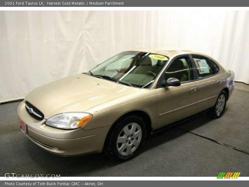 Harvest Gold Metallic / Medium Parchment 2001 Ford Taurus LX