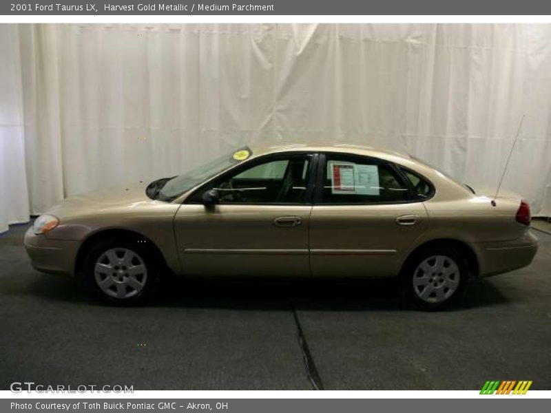 Harvest Gold Metallic / Medium Parchment 2001 Ford Taurus LX