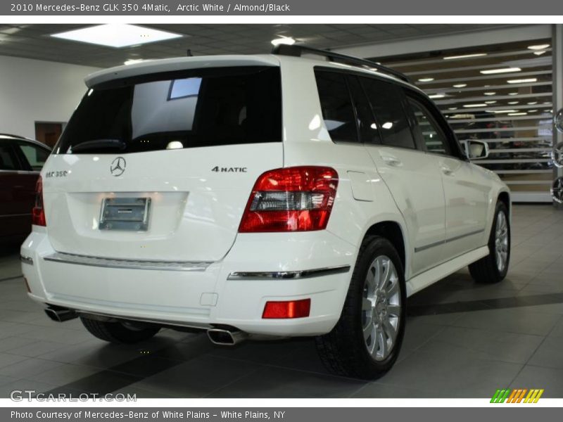 Arctic White / Almond/Black 2010 Mercedes-Benz GLK 350 4Matic