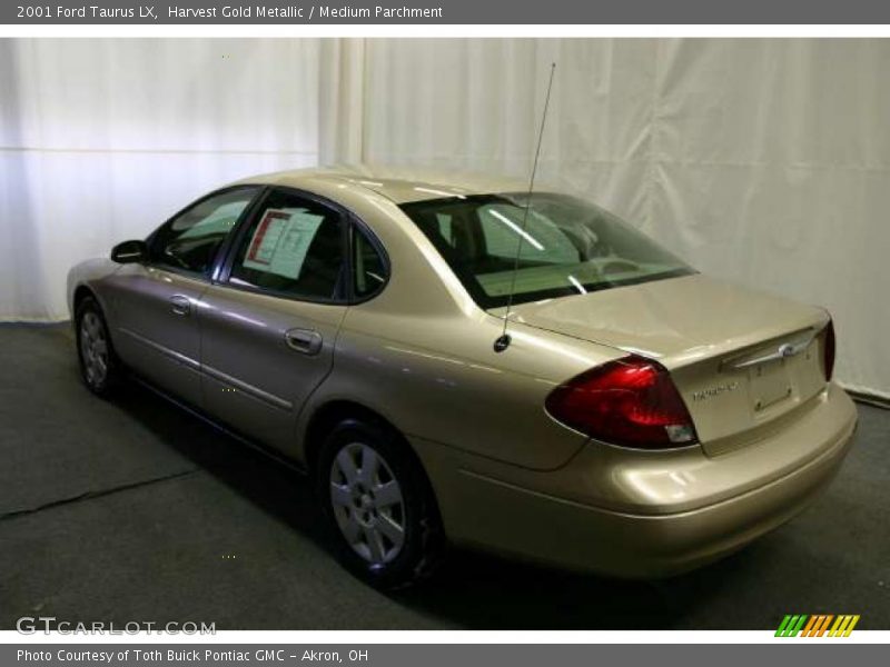 Harvest Gold Metallic / Medium Parchment 2001 Ford Taurus LX