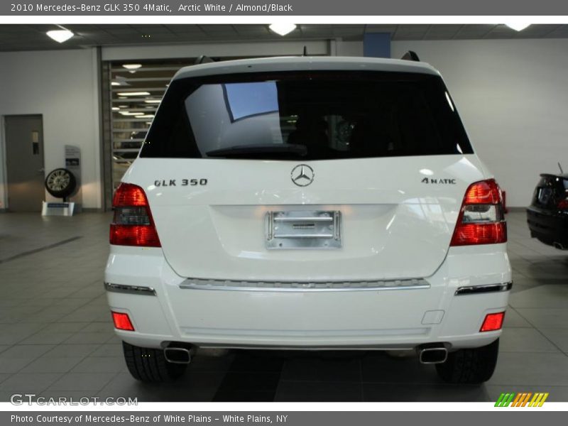 Arctic White / Almond/Black 2010 Mercedes-Benz GLK 350 4Matic