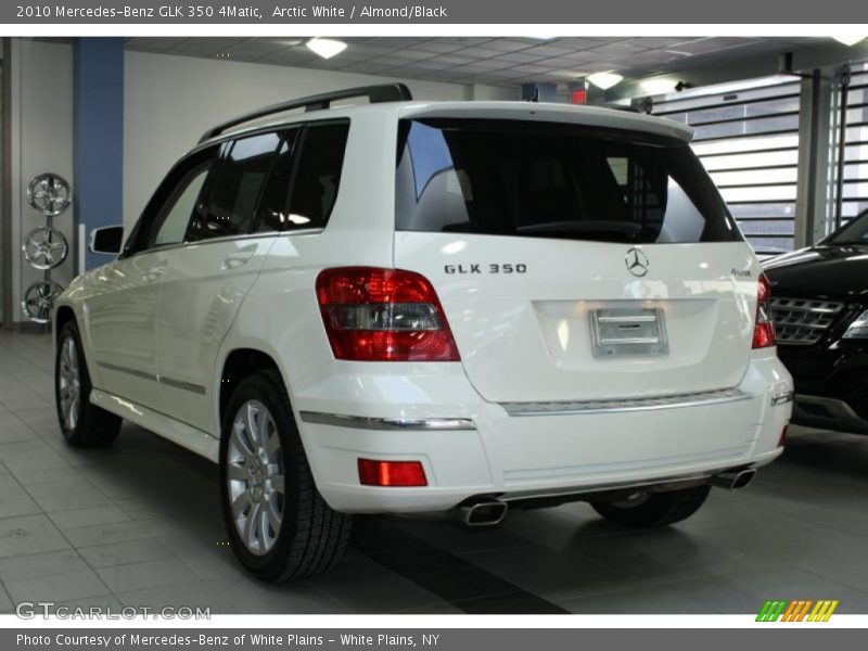 Arctic White / Almond/Black 2010 Mercedes-Benz GLK 350 4Matic