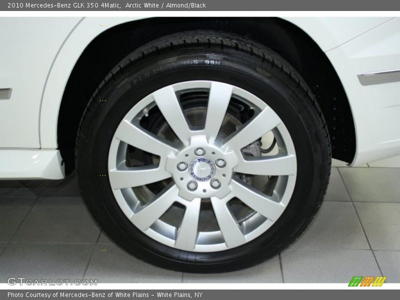 Arctic White / Almond/Black 2010 Mercedes-Benz GLK 350 4Matic