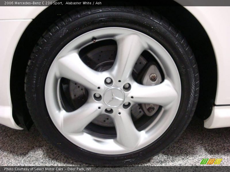Alabaster White / Ash 2006 Mercedes-Benz C 230 Sport
