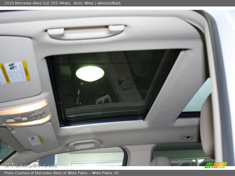 Arctic White / Almond/Black 2010 Mercedes-Benz GLK 350 4Matic