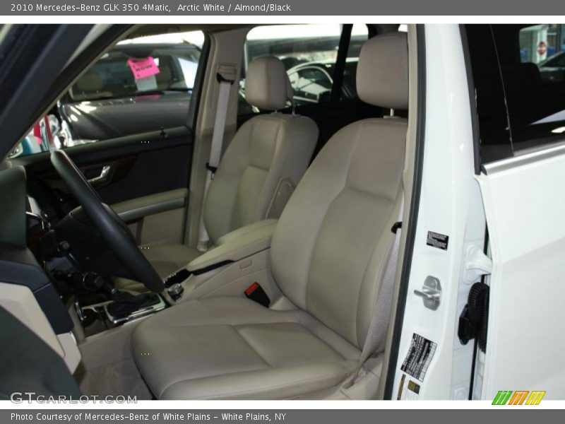 Arctic White / Almond/Black 2010 Mercedes-Benz GLK 350 4Matic
