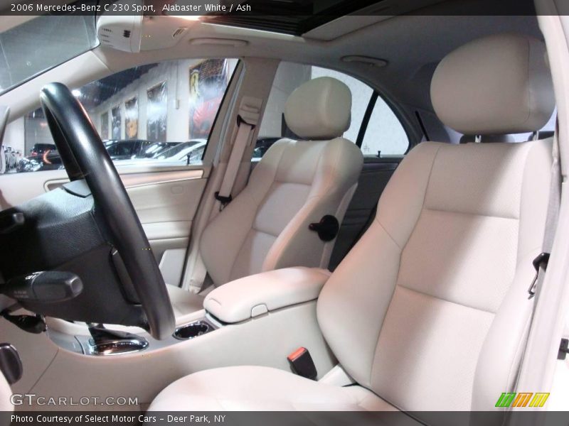 Alabaster White / Ash 2006 Mercedes-Benz C 230 Sport